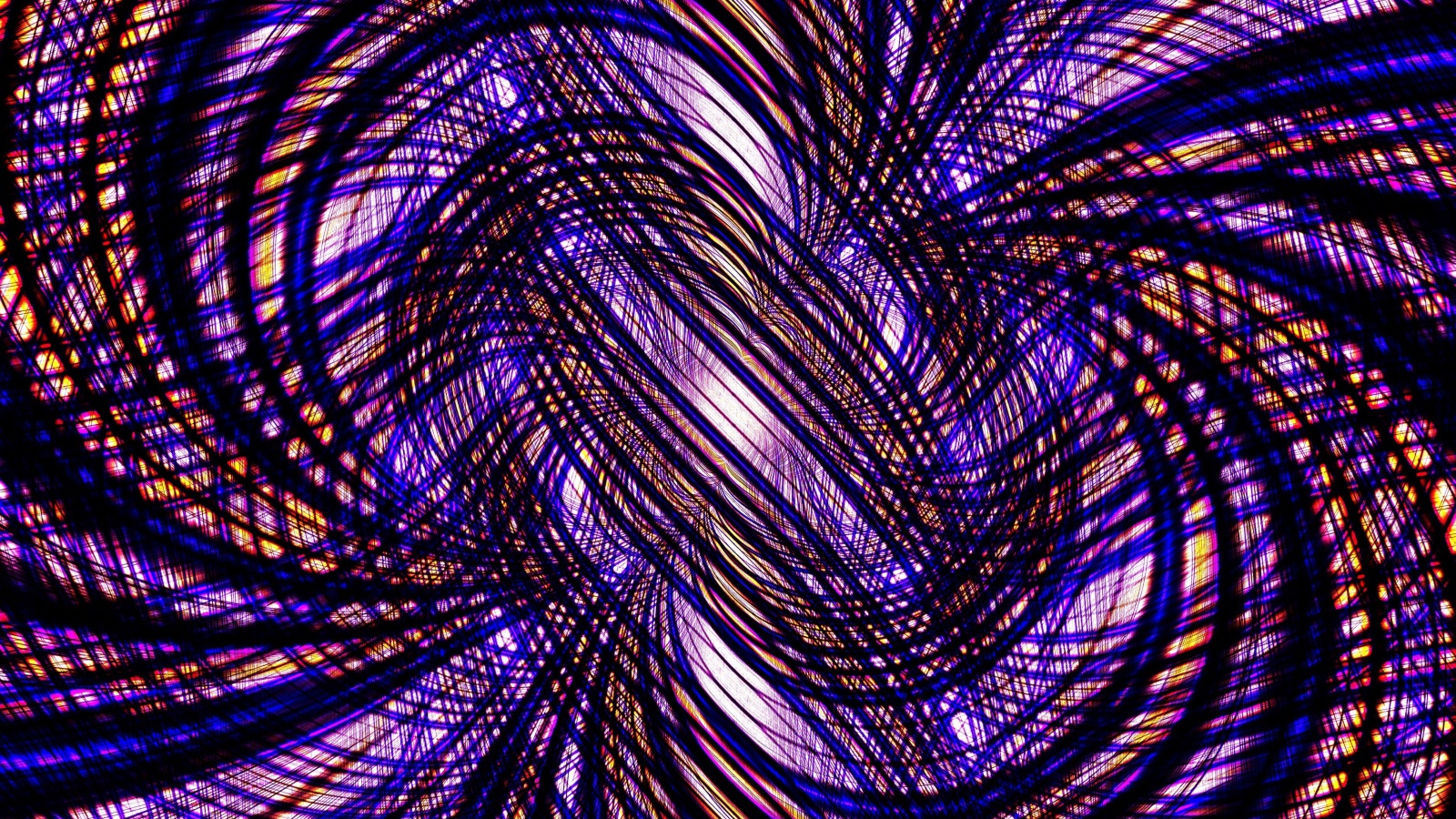 Красивый фиолетовый фрактальный узор