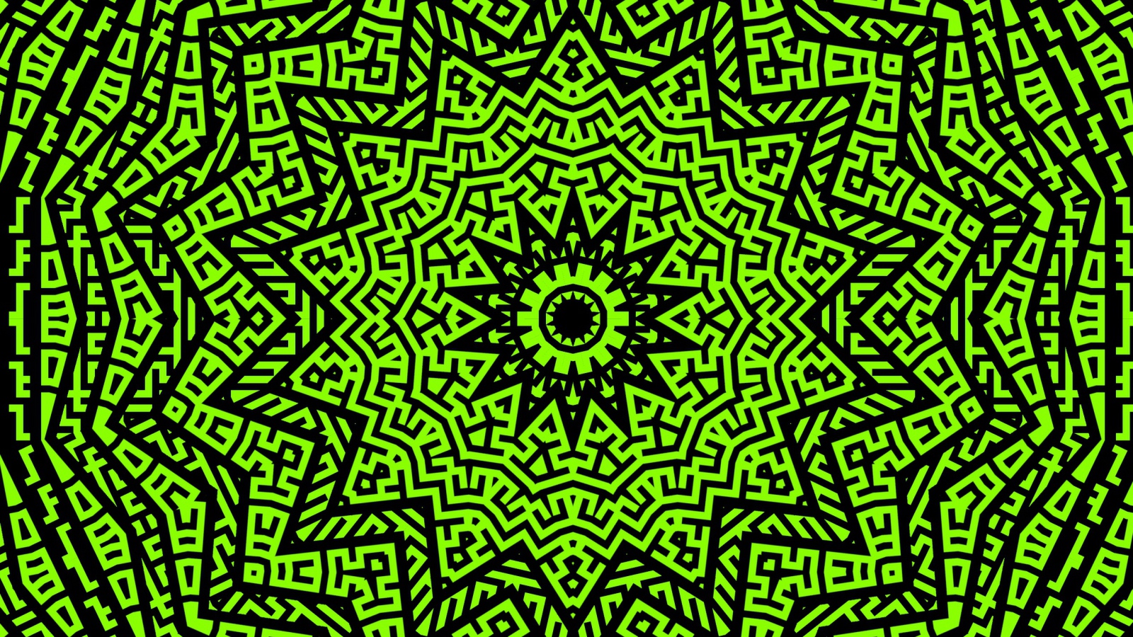 Необычный абстрактный рисунок мандала 