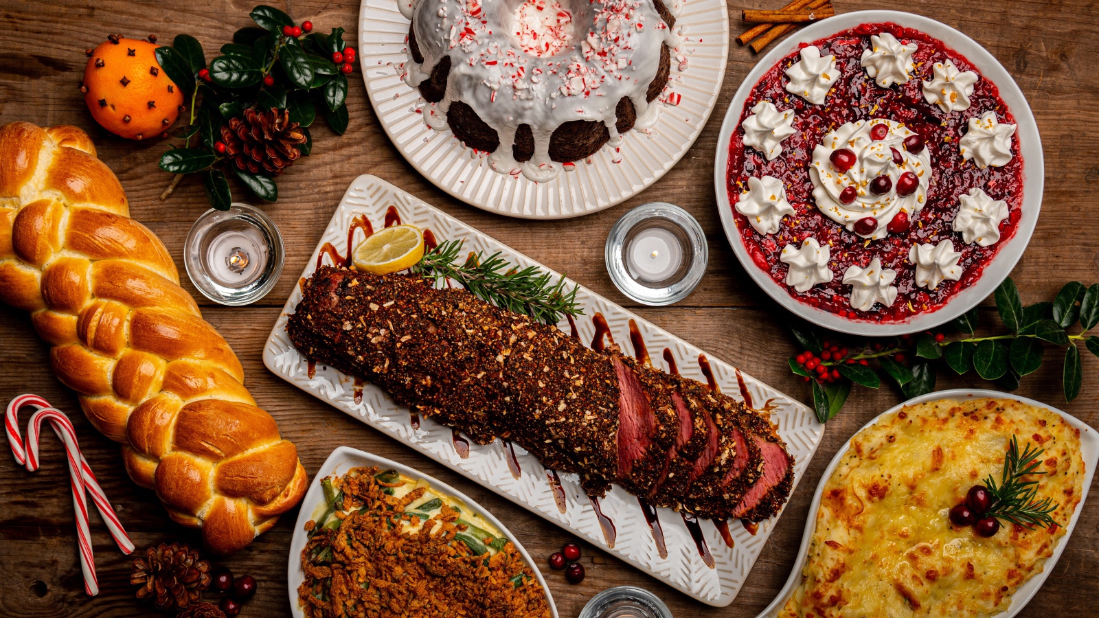 Вкусный праздничный стол 