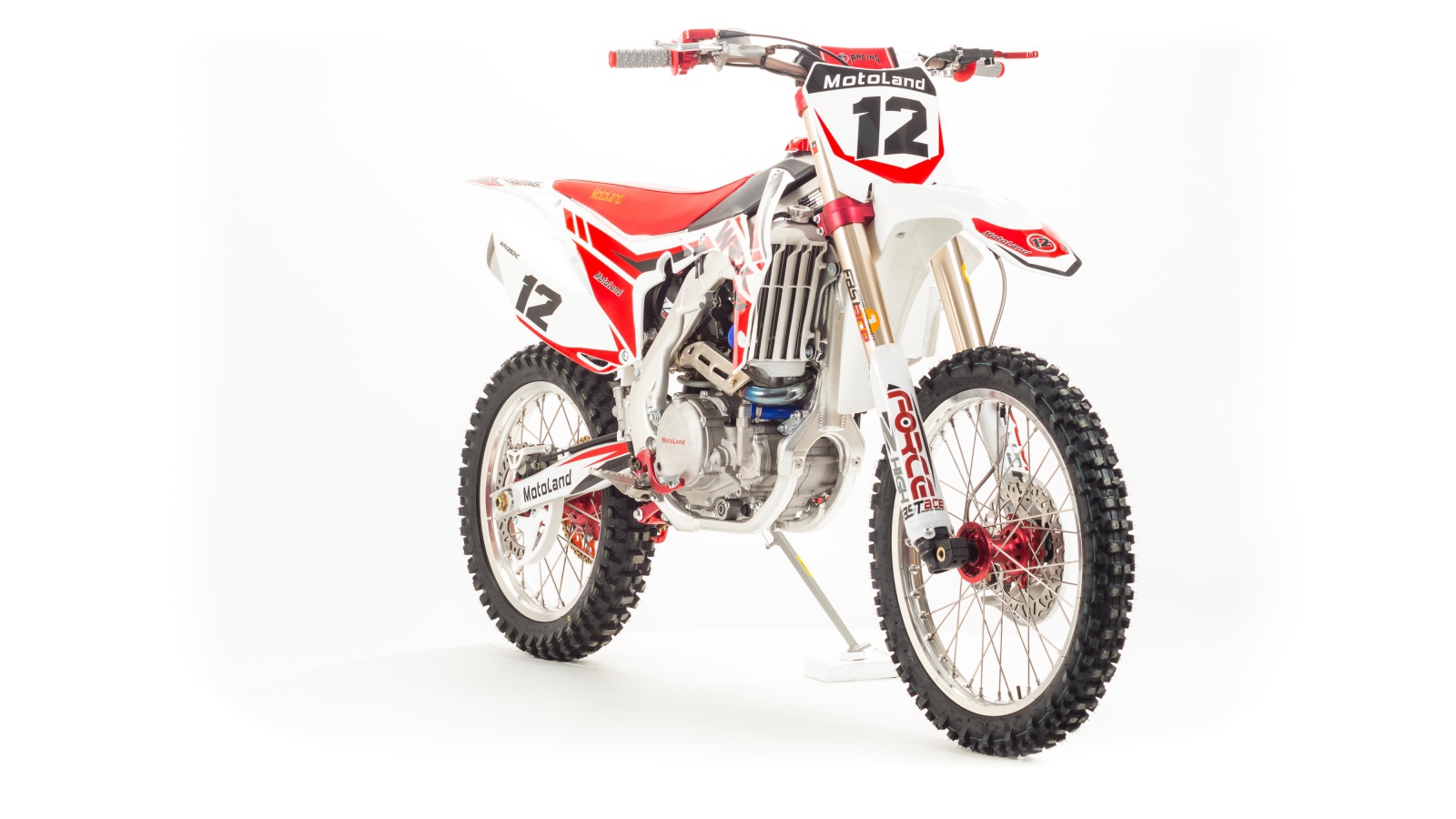 Мотоцикл КРОСС 250 WRX250 NC на белом фоне