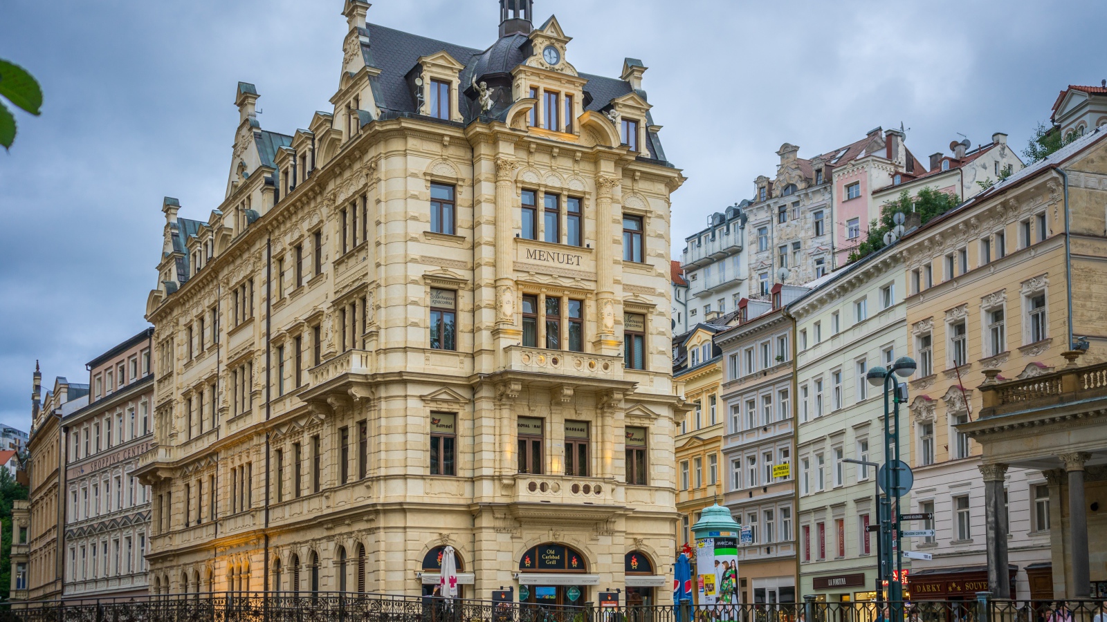 Красивый дом в городе Карловы Вары, Чехия