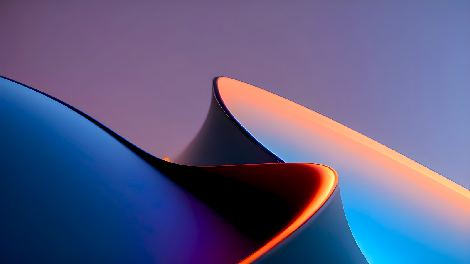 Красивые разноцветные волновые узоры