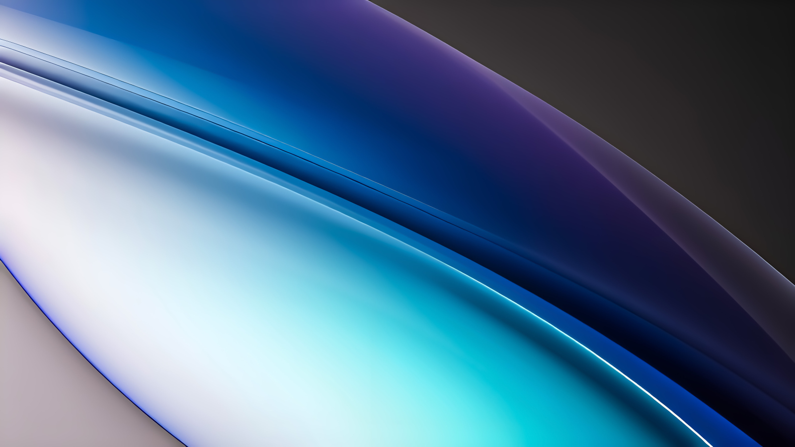 Необычная форма голубых узоров на сером фоне