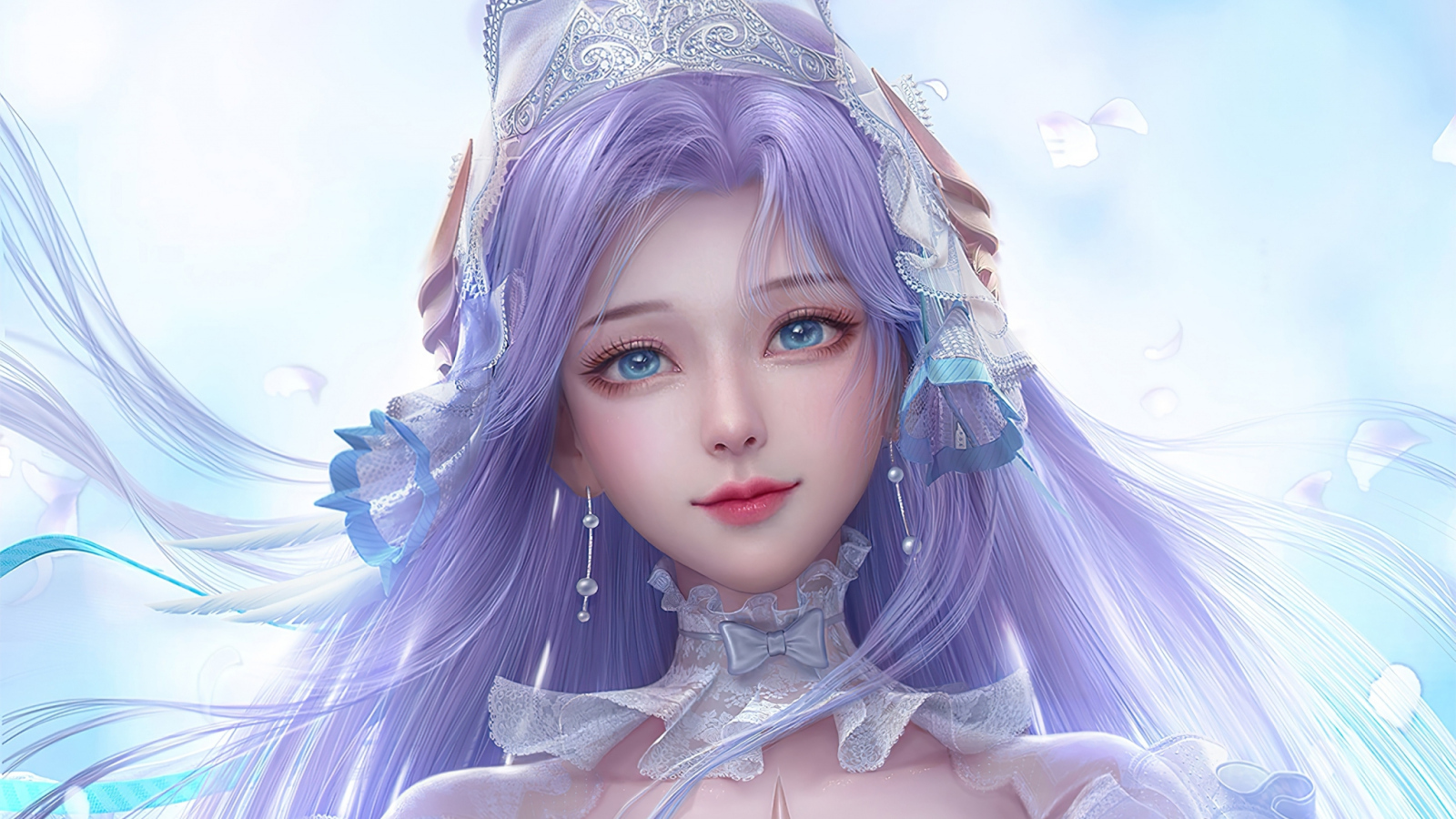 Милая девушка аниме невеста