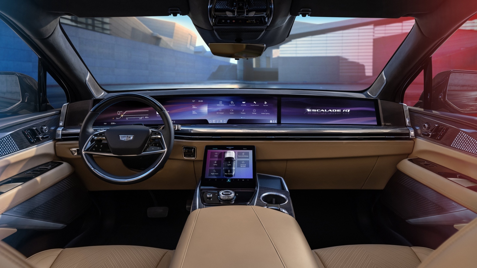 Салон автомобиля Cadillac Escalade IQ Sport 2025 года