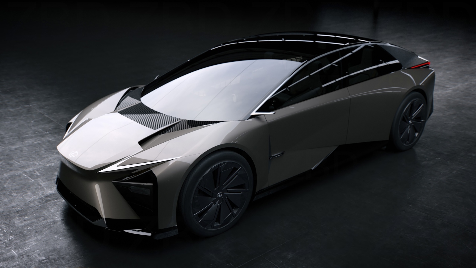 Новый автомобиль концепт Lexus LF-ZL