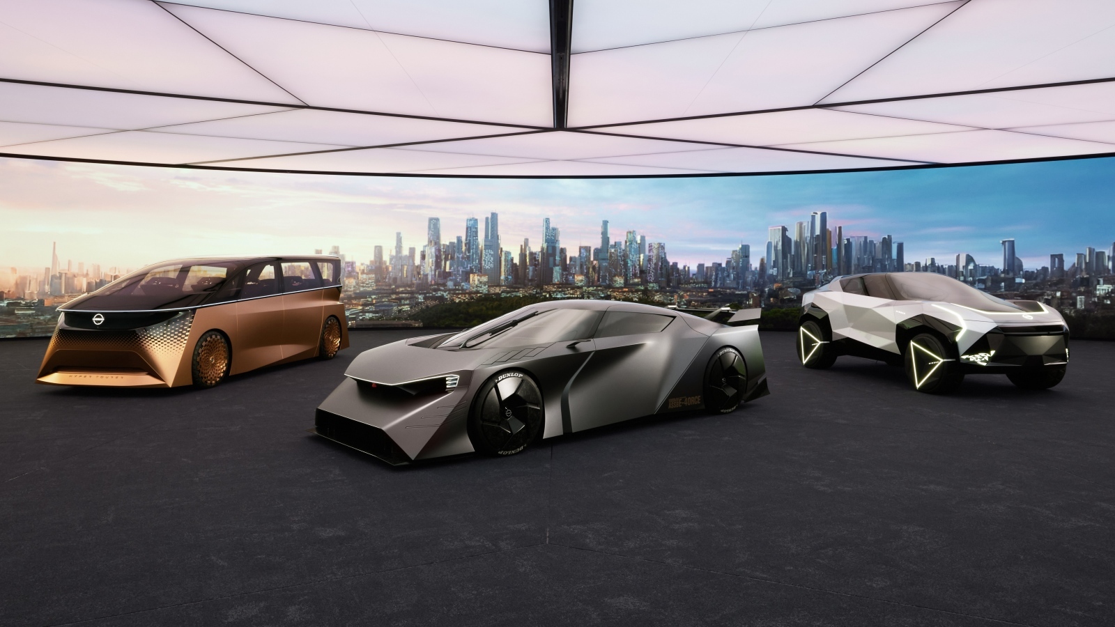 Презентация автомобилей Nissan EVs