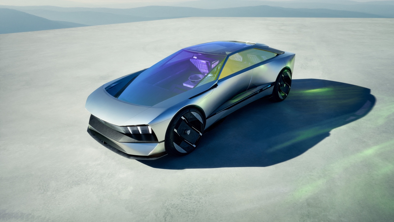 Презентация автомобиля Peugeot Inception Concept 2023