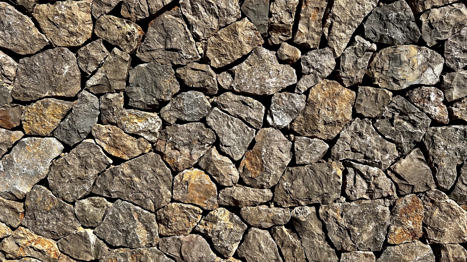 Много декоративных камней для фона