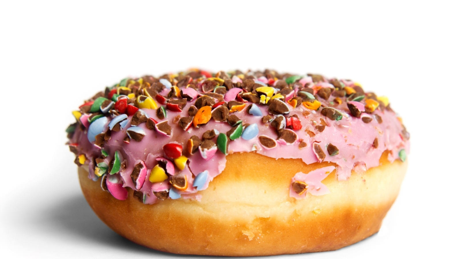 Пончик в сладкой глазури