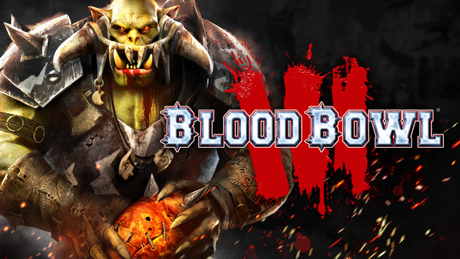Постер компьютерной игры Blood Bowl 3