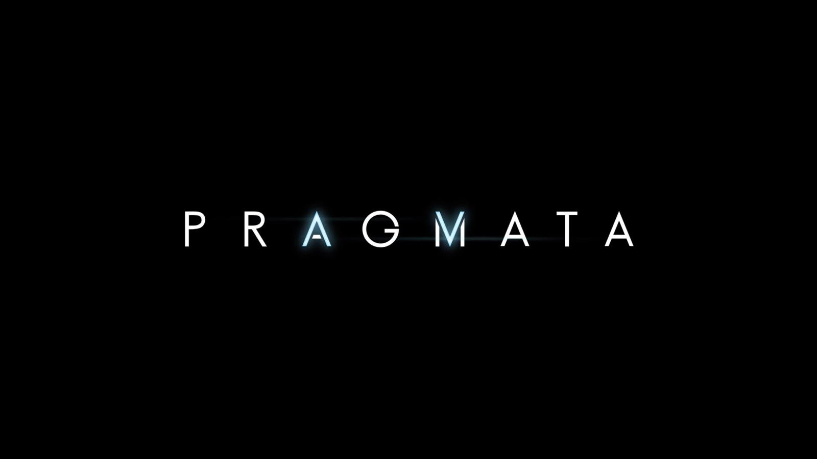 Постер компьютерной игры Pragmata на черном фоне