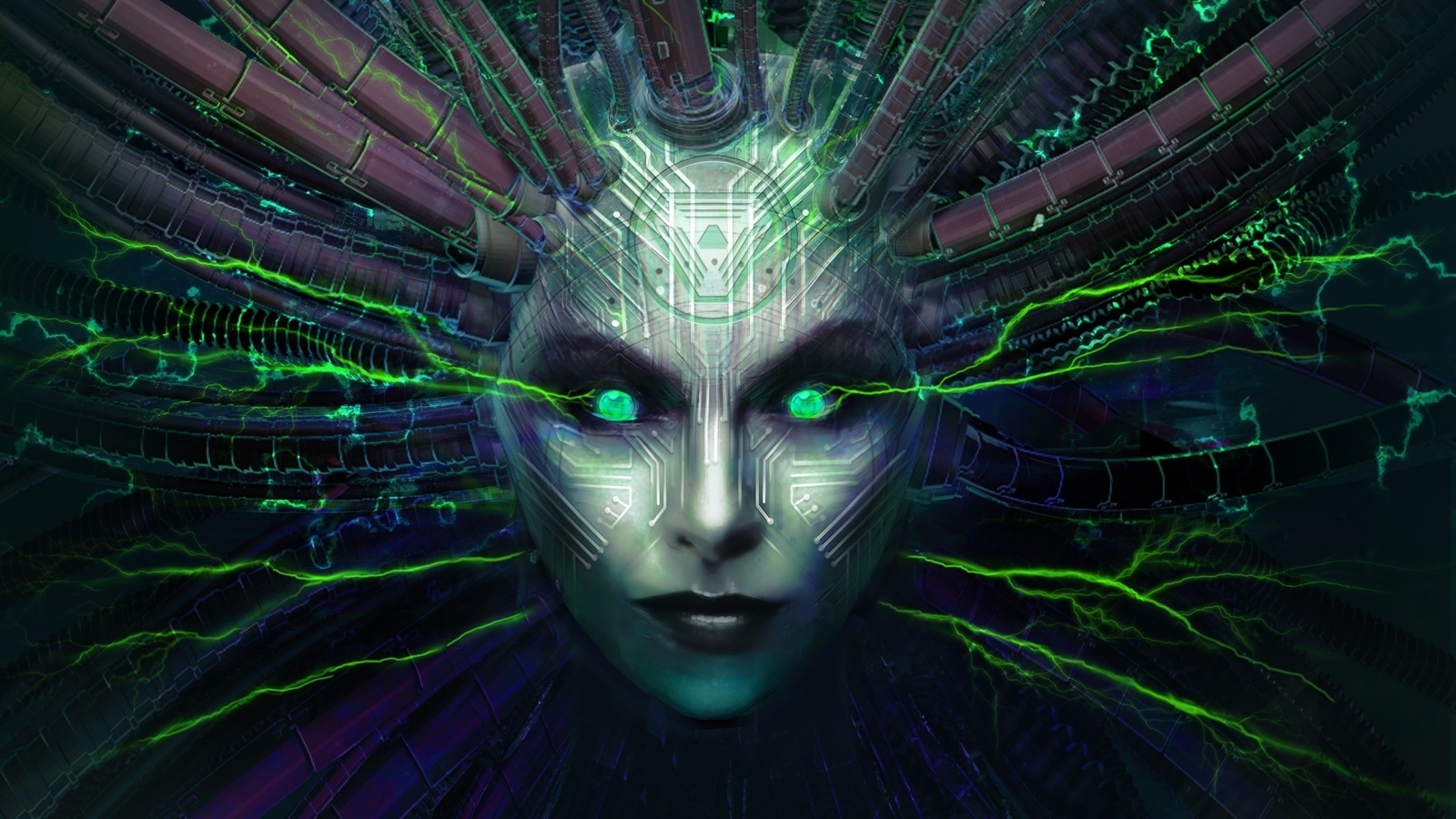 Робот из компьютерной игры System Shock