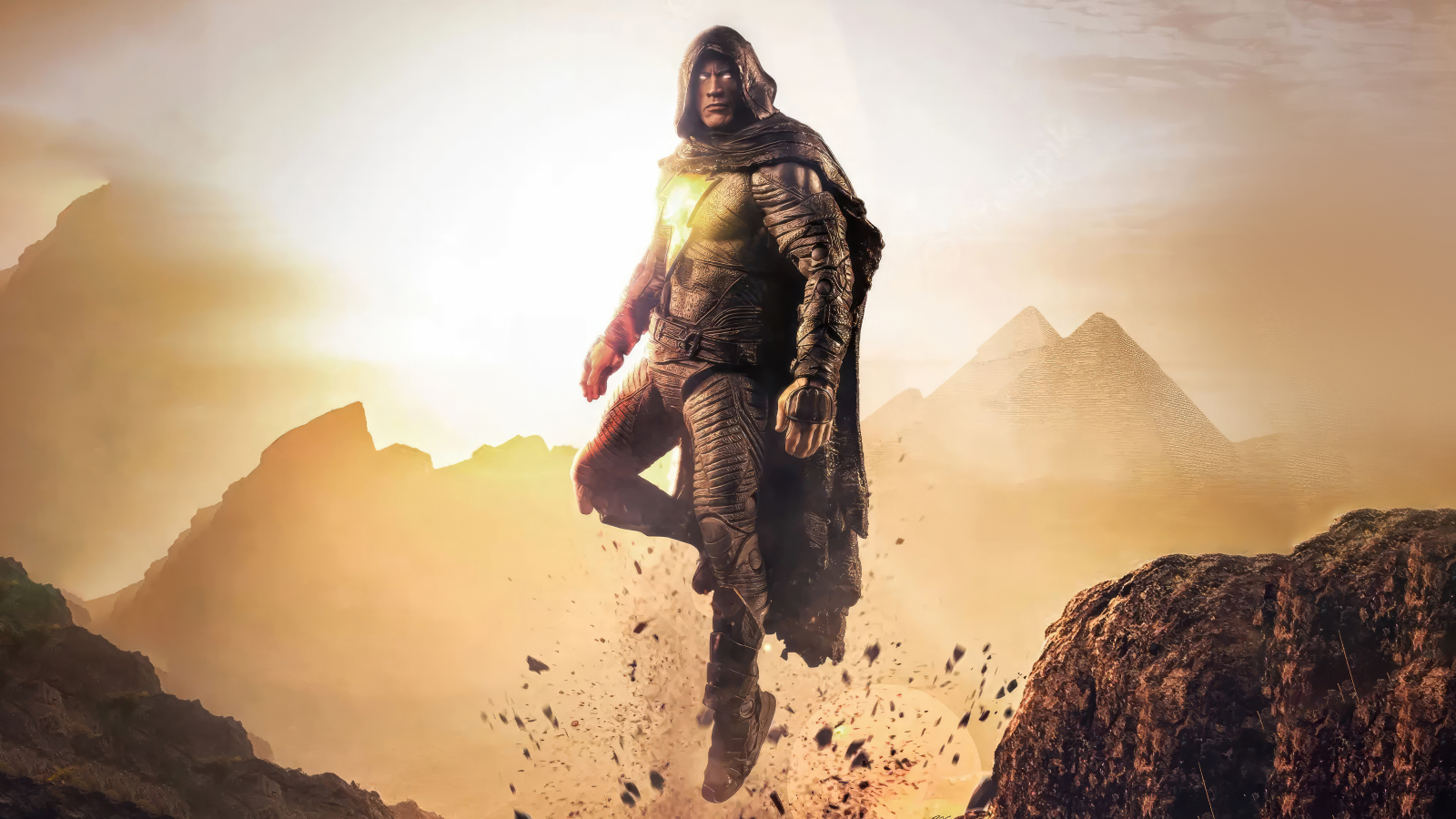 Американский актер Дуэйн Джонсон в роли