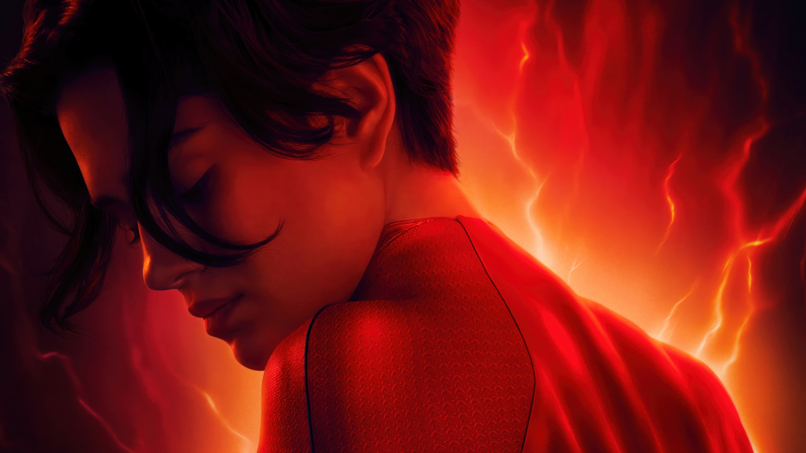 Супердевушка из фантастического фильма Флэш