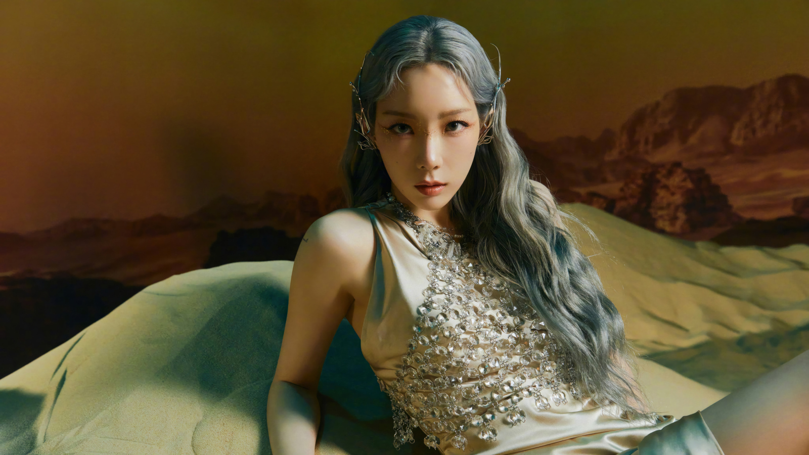 Корейская исполнительница Ким Тхэён