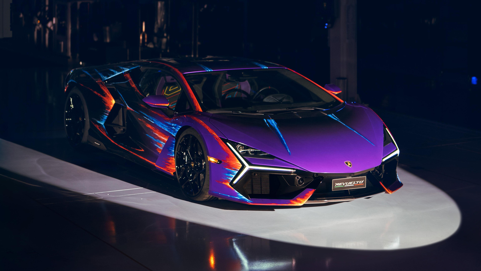 Презентация нового автомобиля Lamborghini Revuelto Opera Unica