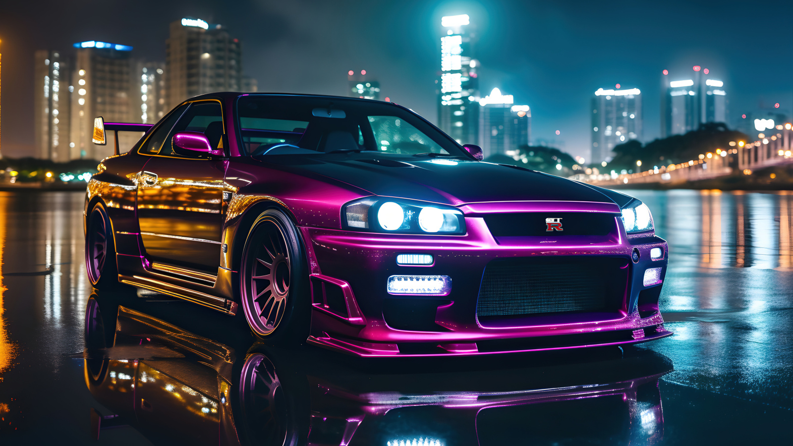 Спортивный автомобиль Nissan Skyline GT-R R34