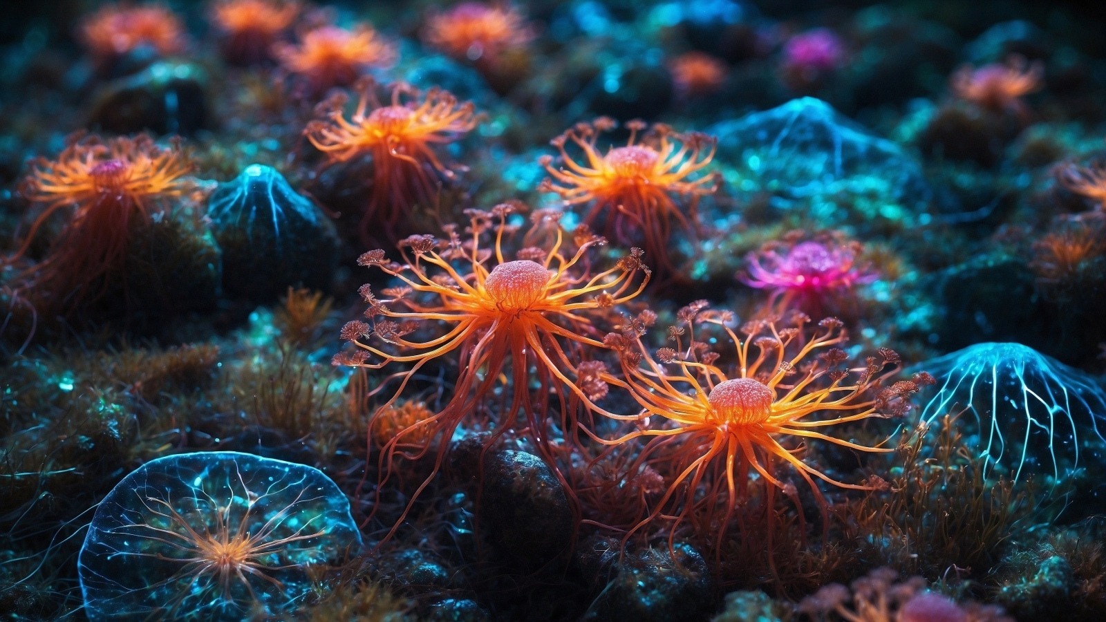 Фантастические растения подводного мира