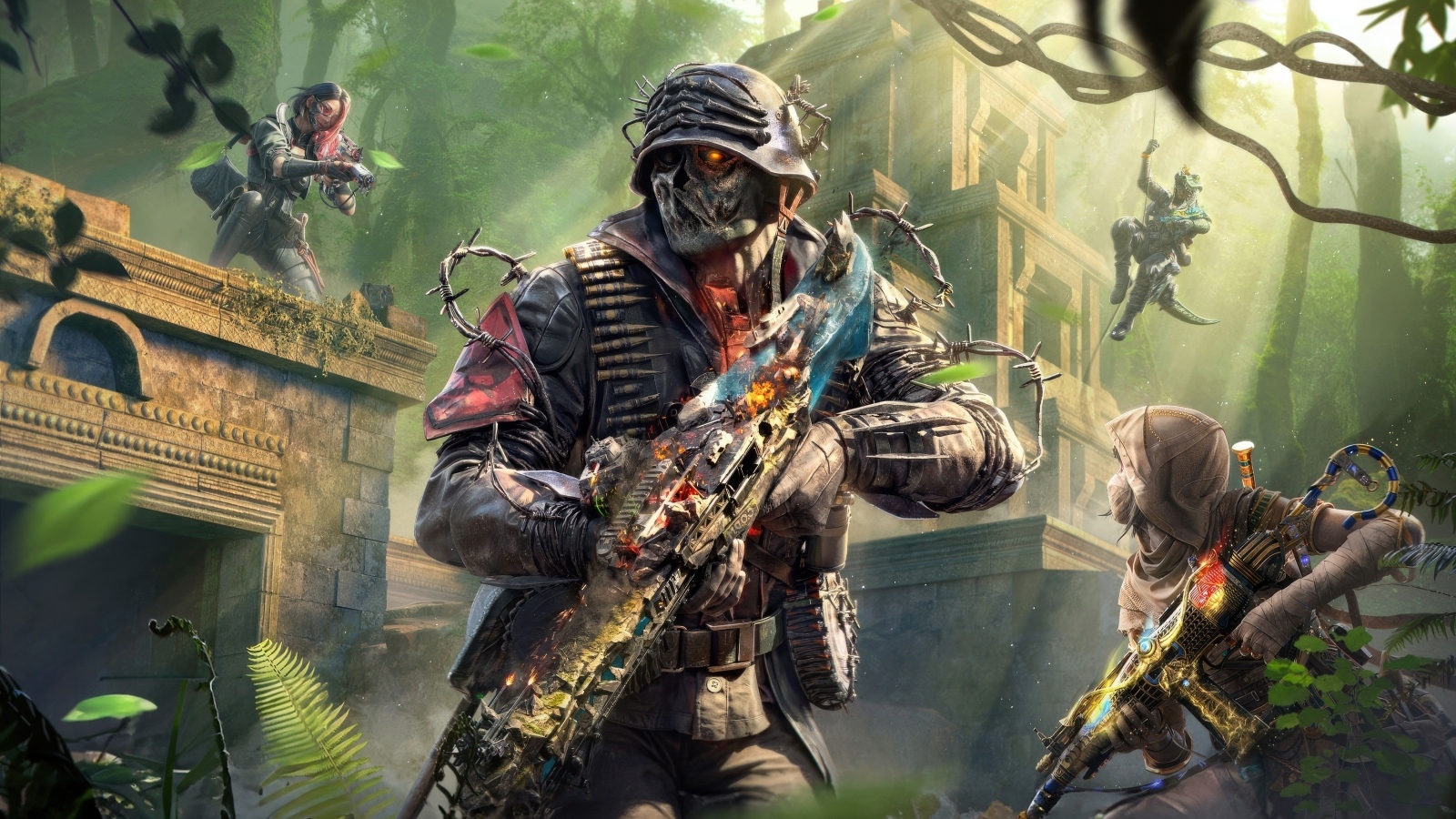 Монстры из компьютерной игры Call of Duty, 2024