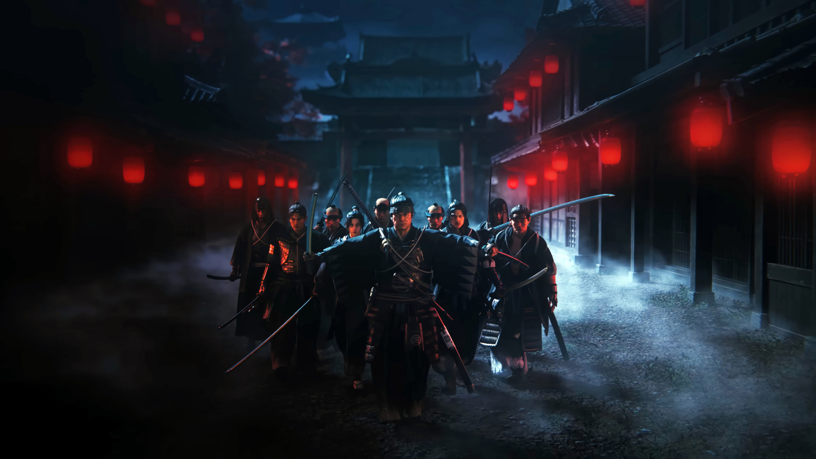 Самураи из компьютерной игры Rise of the Ronin