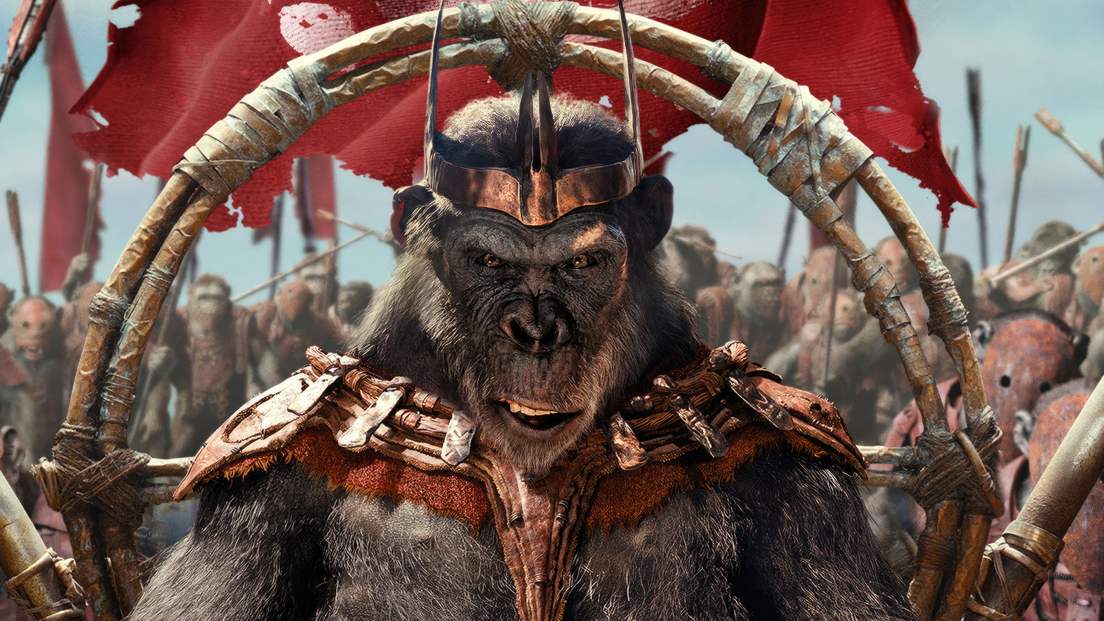 Король обезьян в новом фильме Планета обезьян: Новое царство
