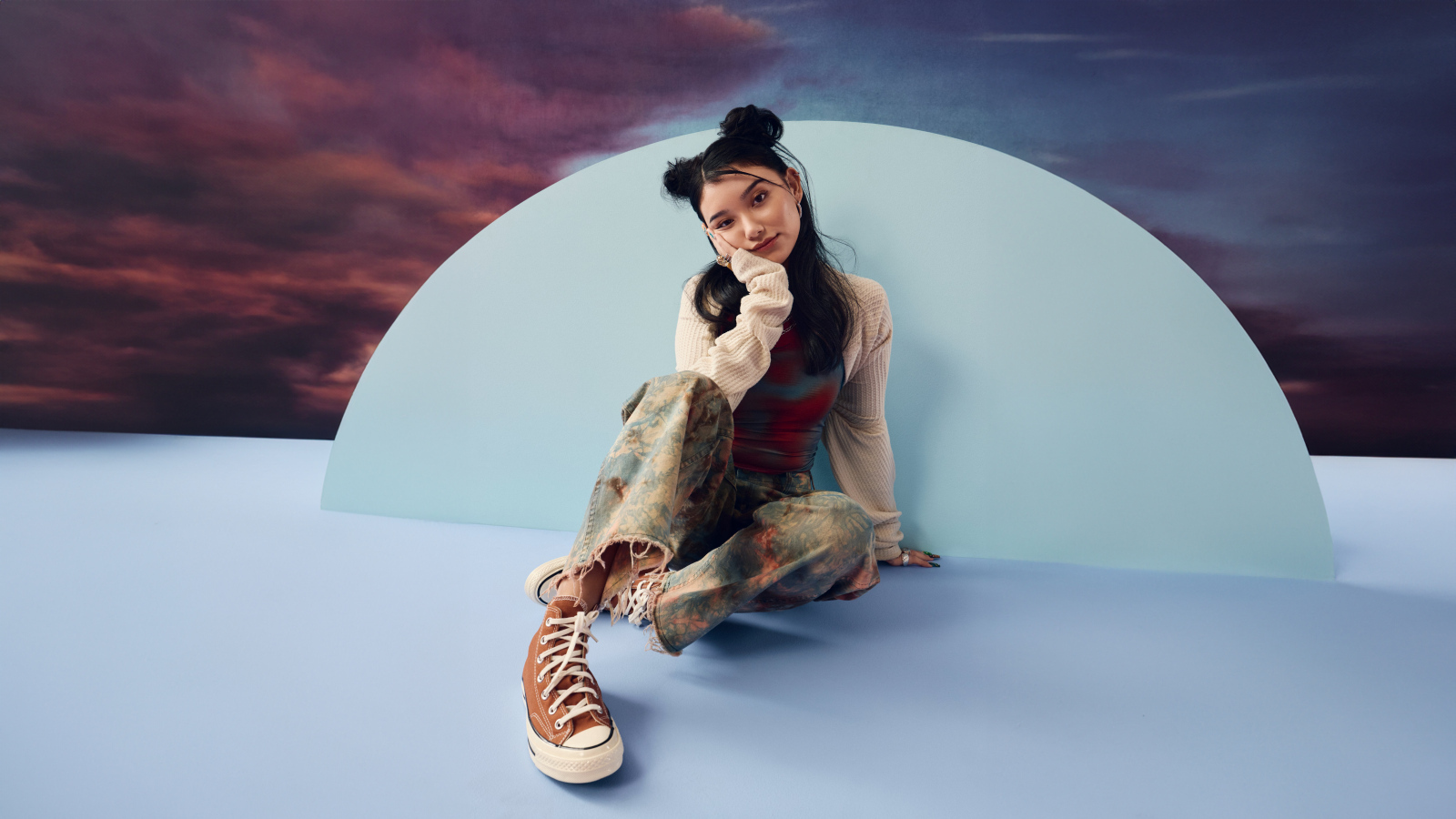 Молодая канадская актриса Киавентио Тарбелл