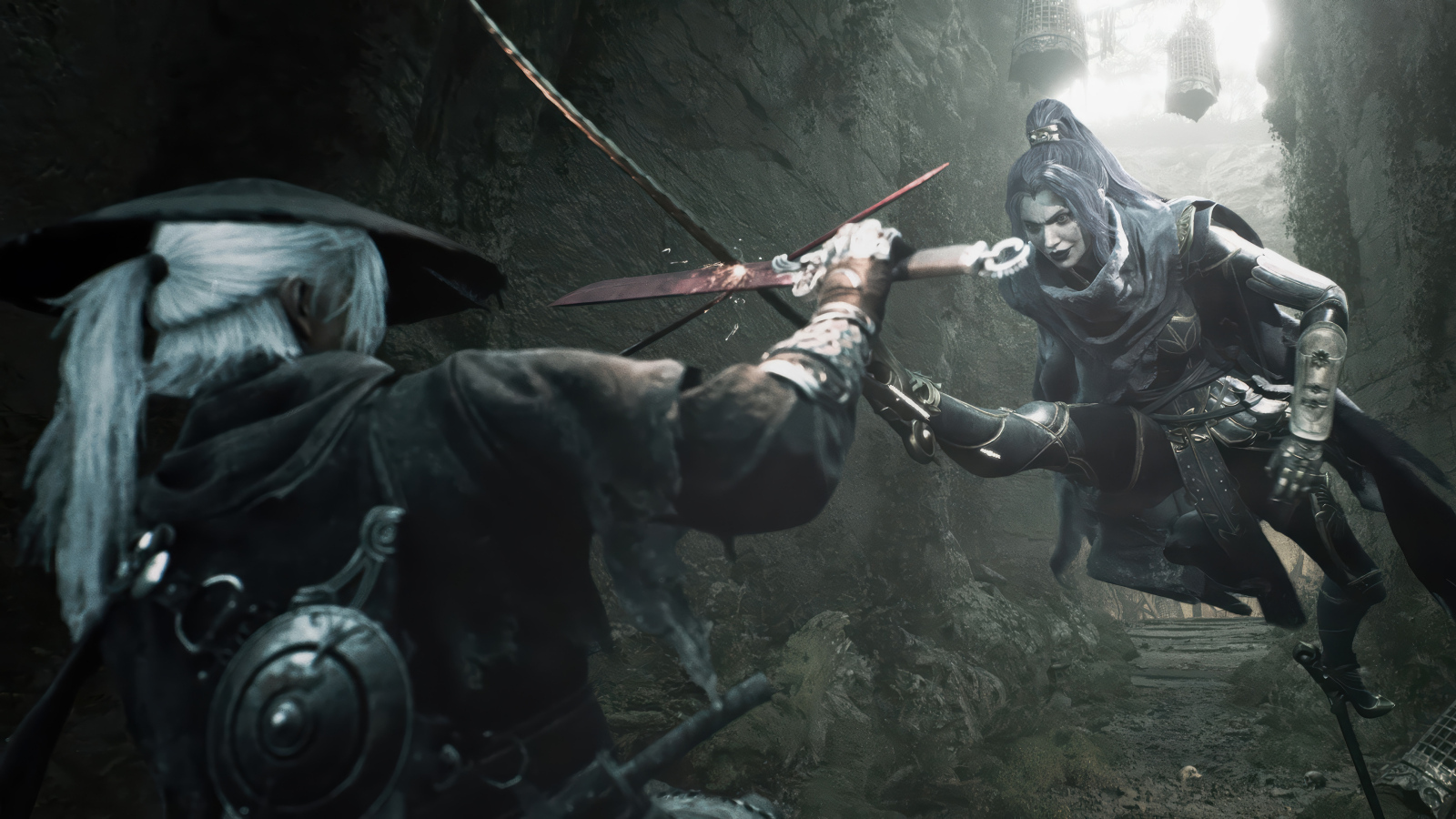 Битва в новой компьютерной игре Phantom Blade Zero