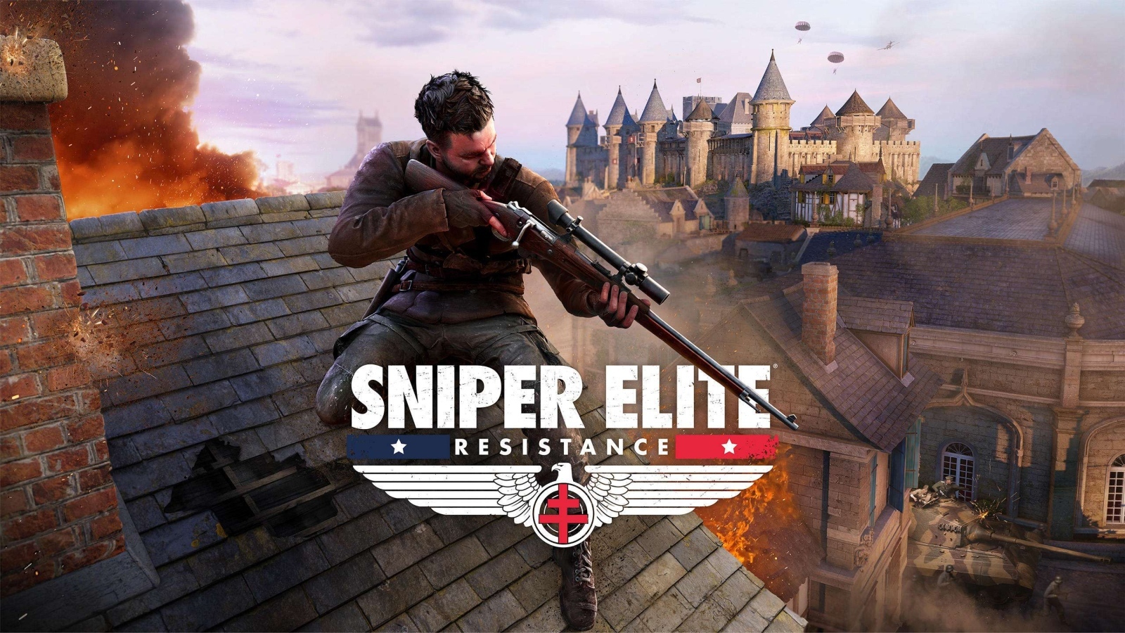 Постер видео игры Sniper Elite: Resistance