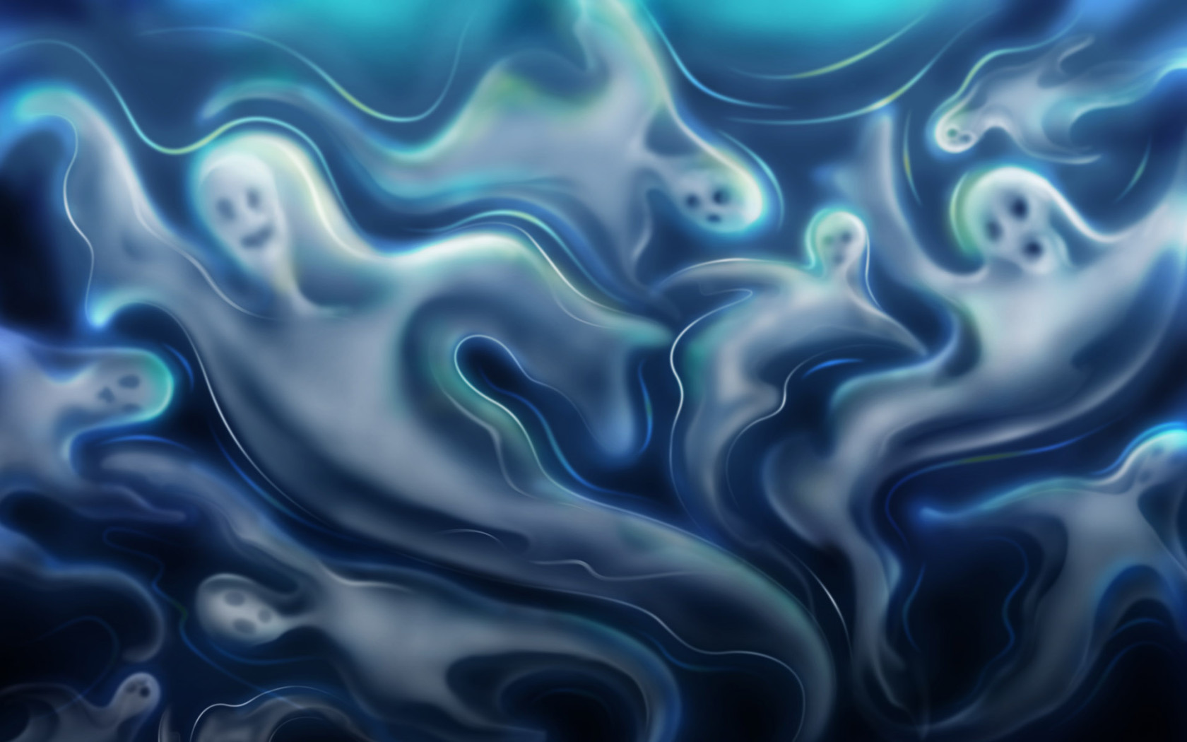 Призраки на Хэллоуин