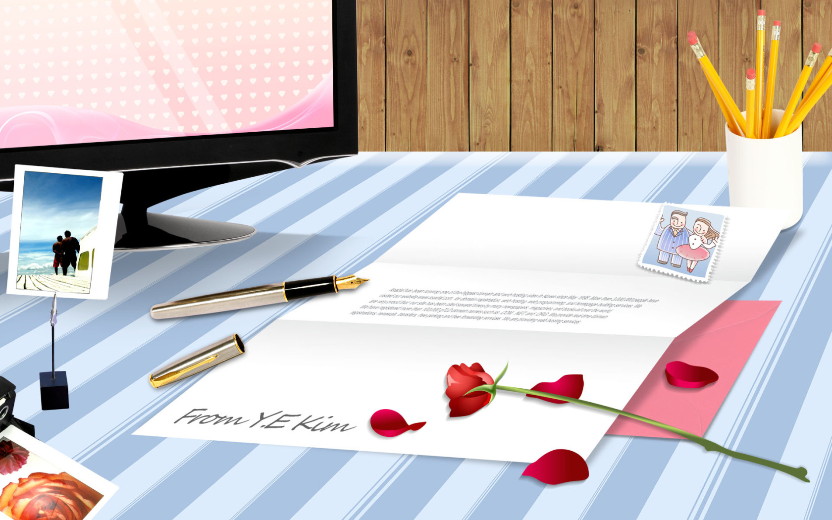 Романтический Рабочий стол