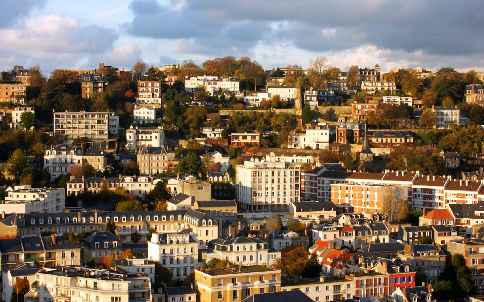 Домики на холме