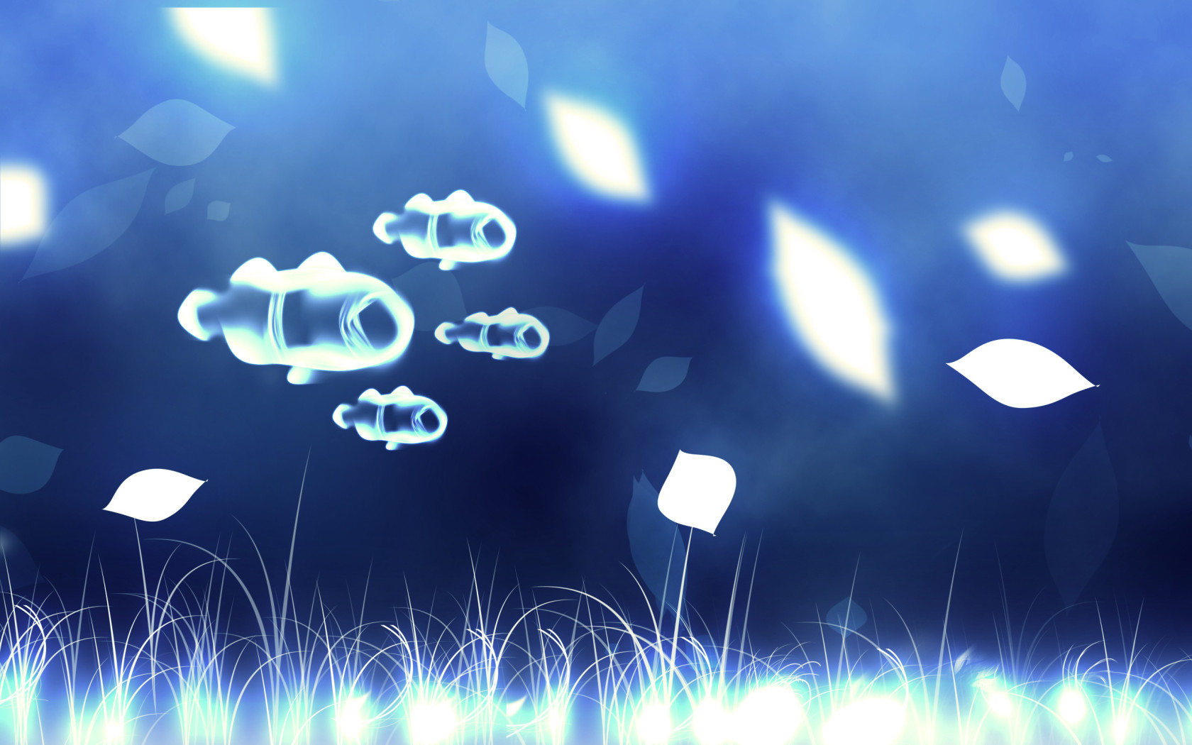 Неоновые рыбки