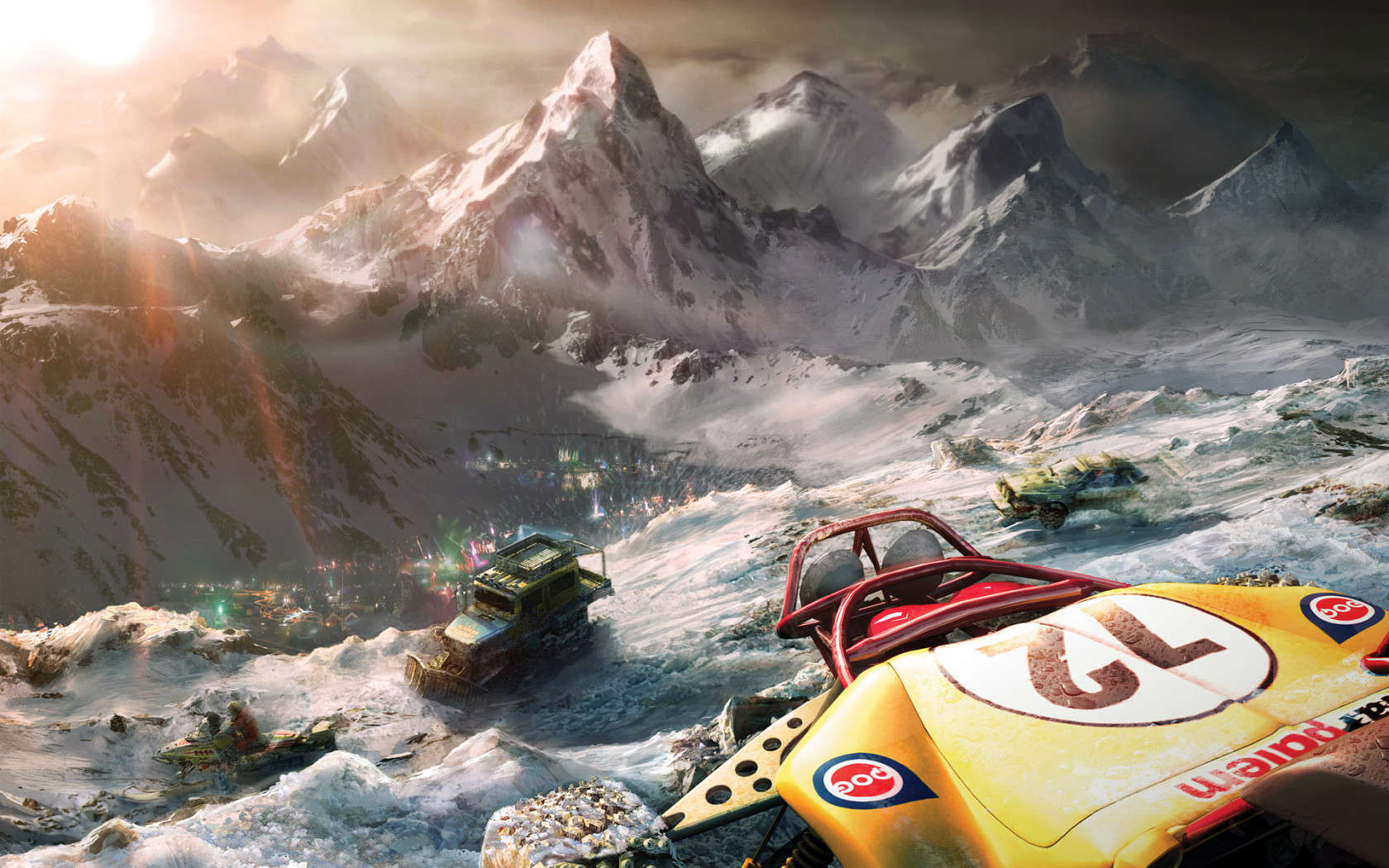 Снежные гонки