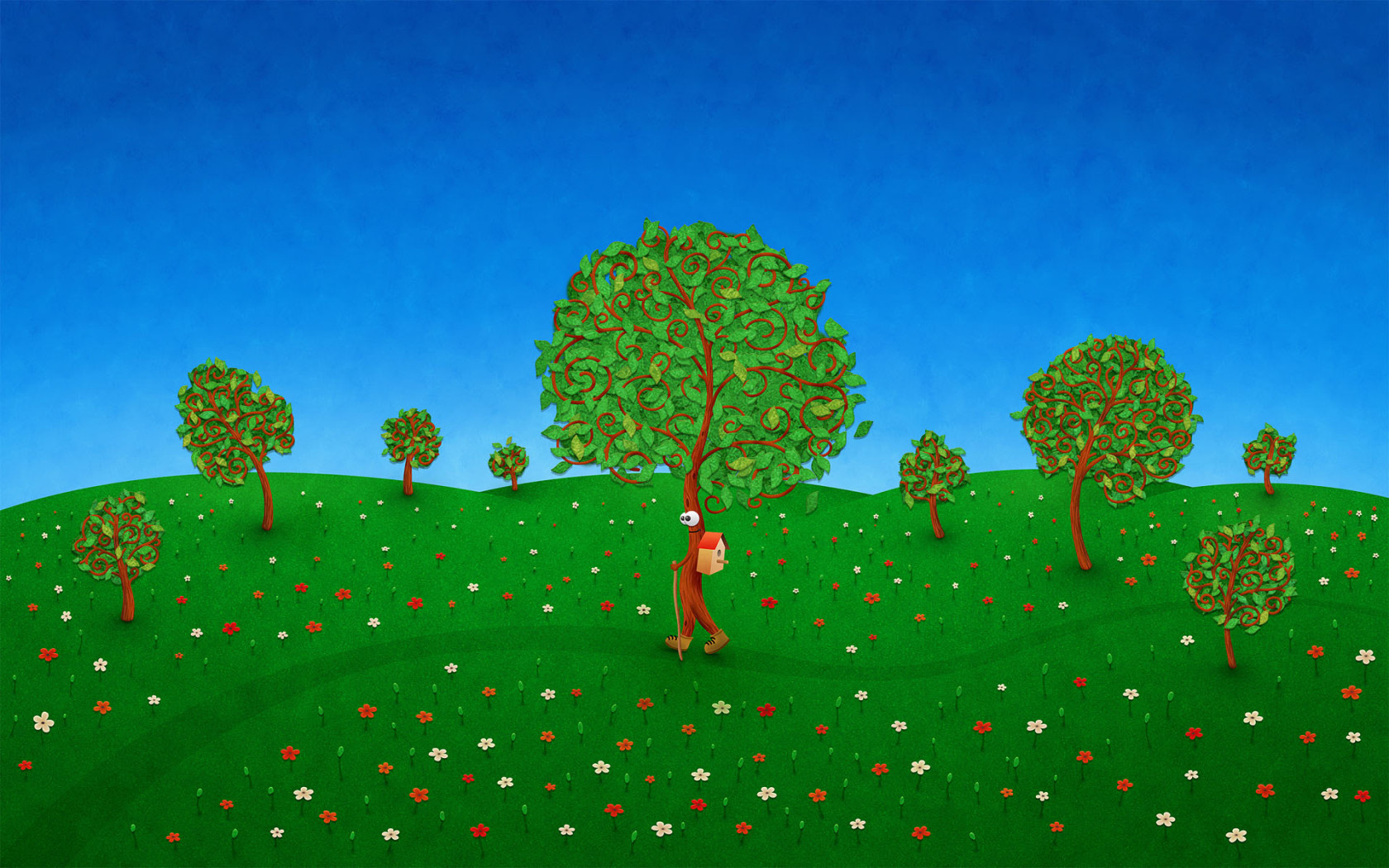 Сказочное дерево