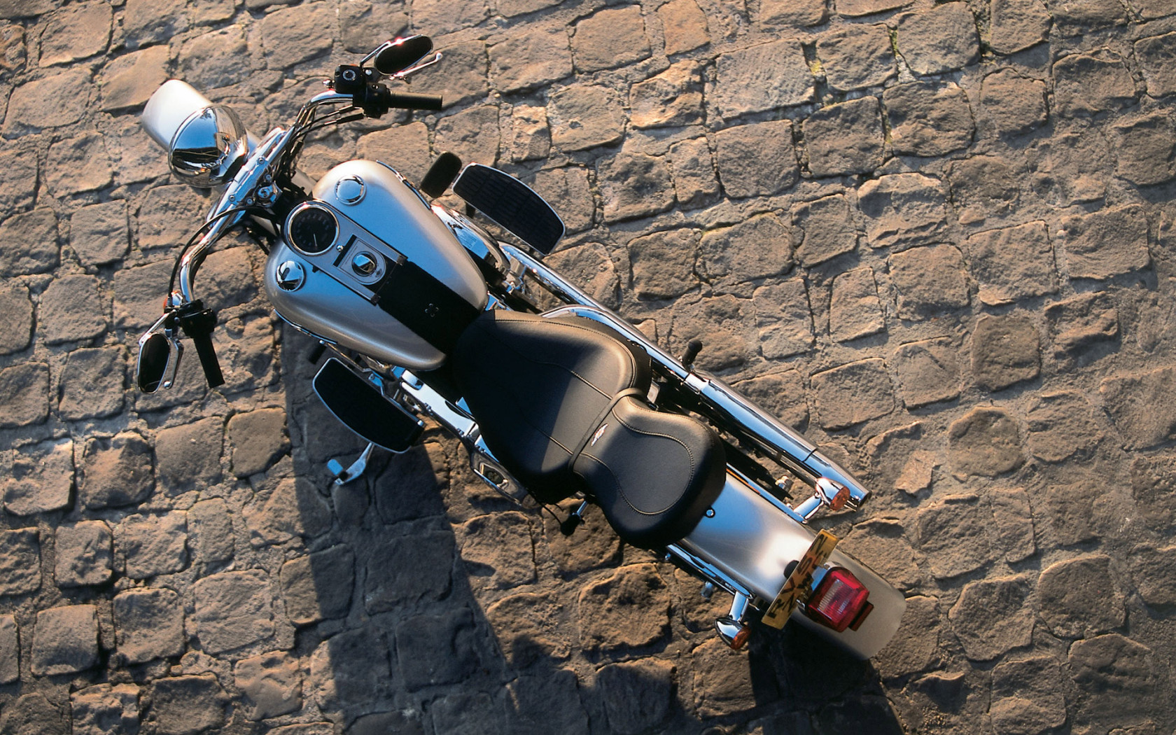 Harley Davidson вид сверху