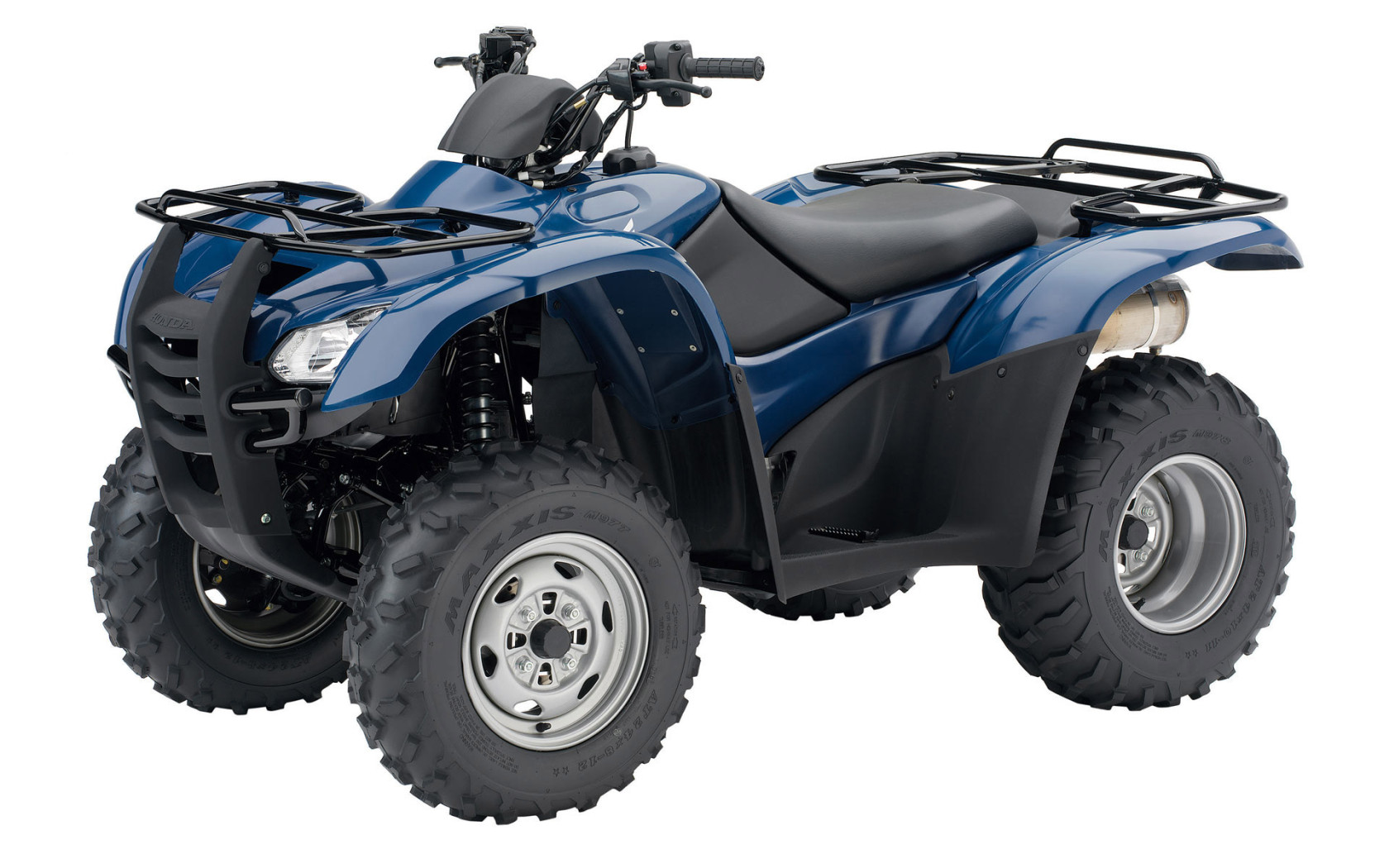 Синий Байк Honda квадроцикл