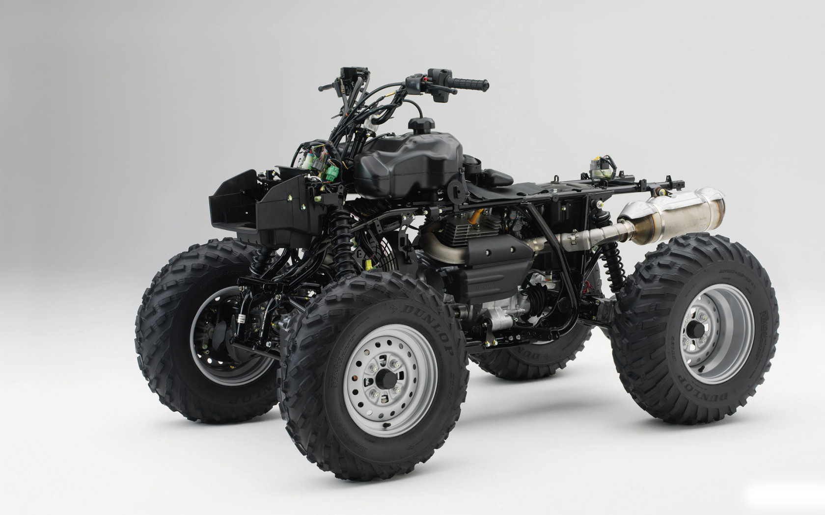 Внутри Хонда квадроцикл