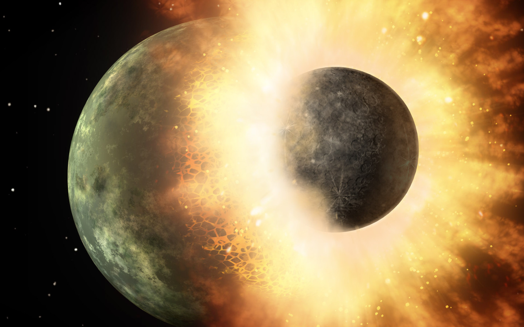 Столкновение планет