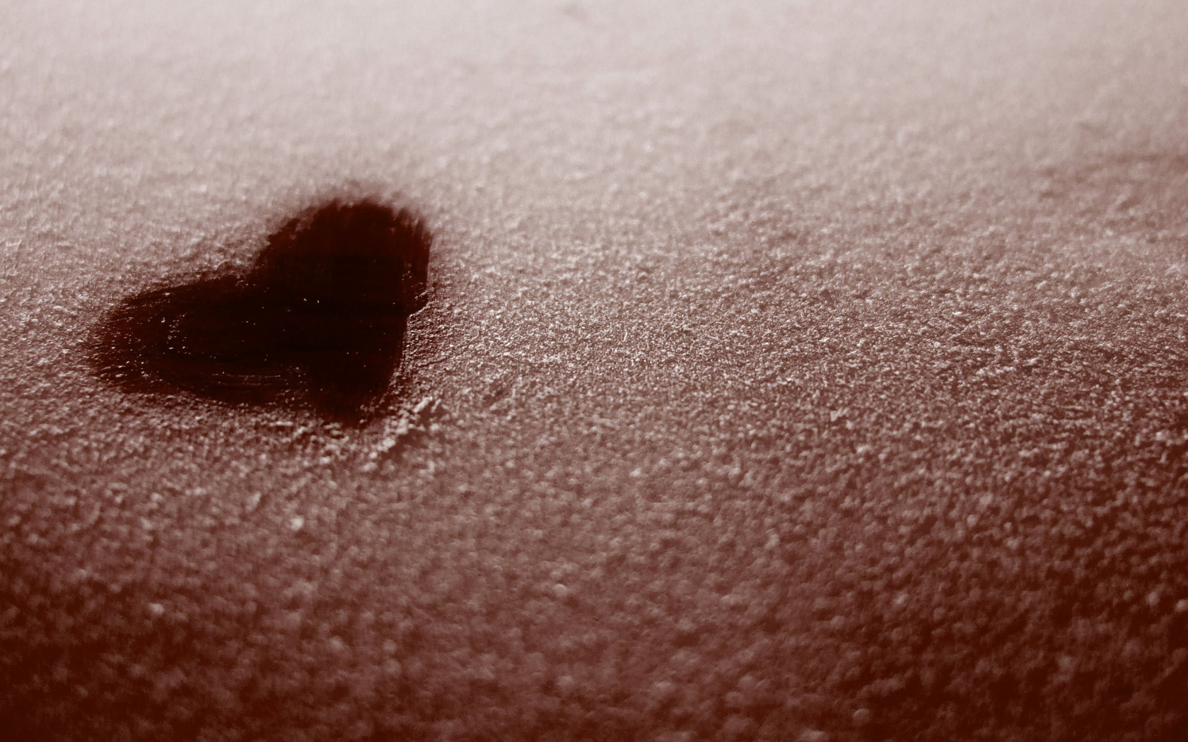 След на песке