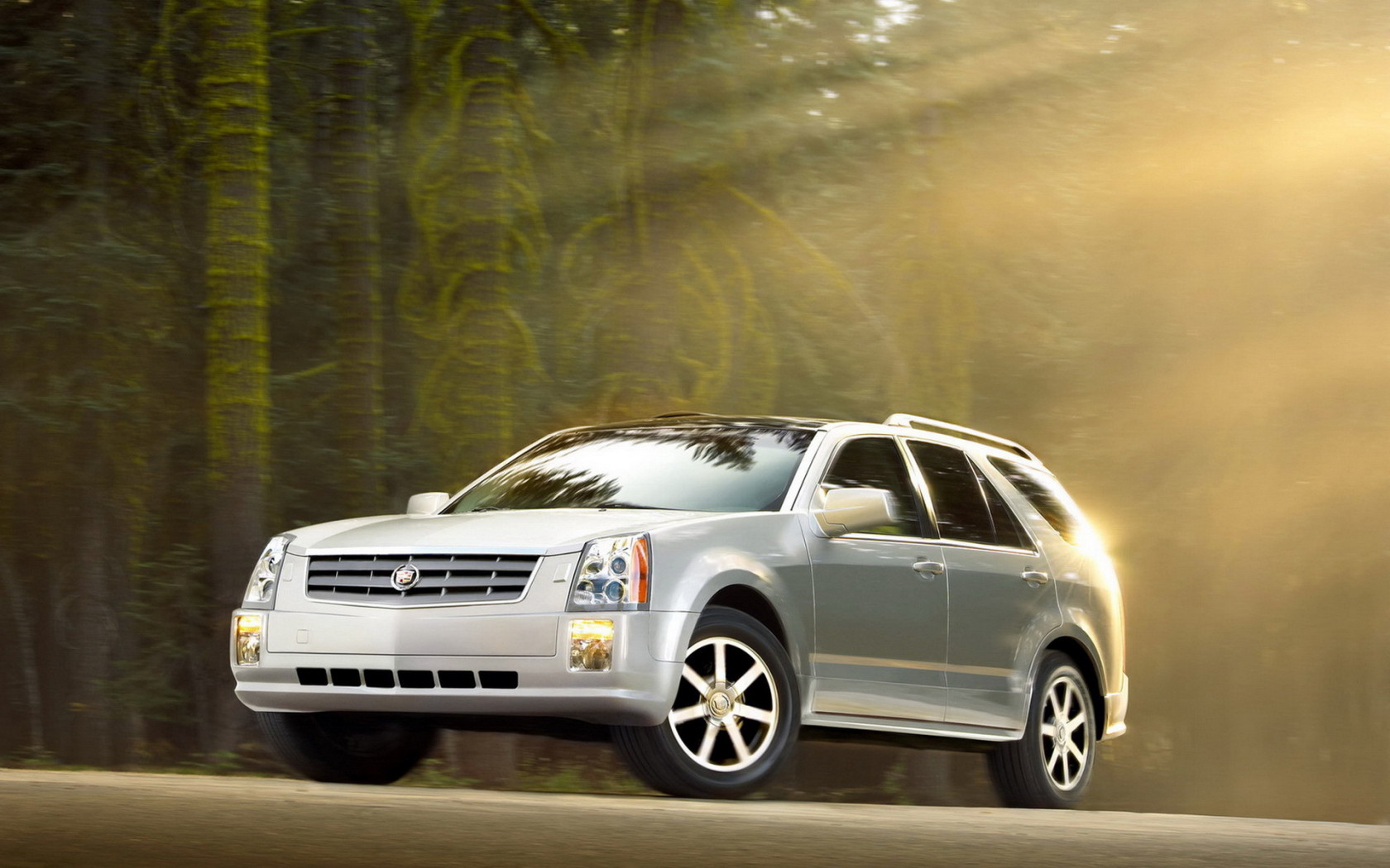 Кадиллак СРХ в гармонии с природой в гармонии с тобой