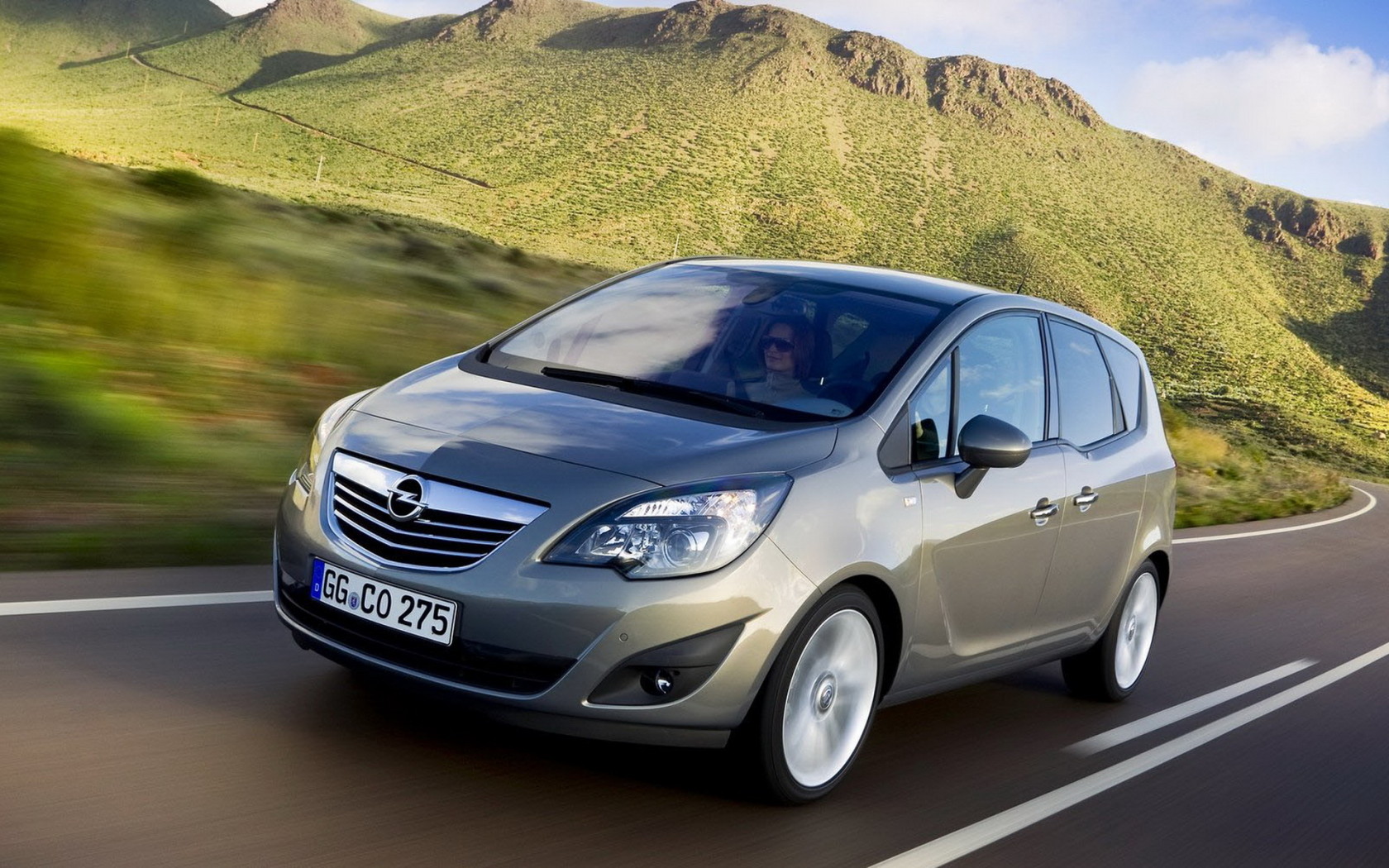 Прогулка на Опель Мерива