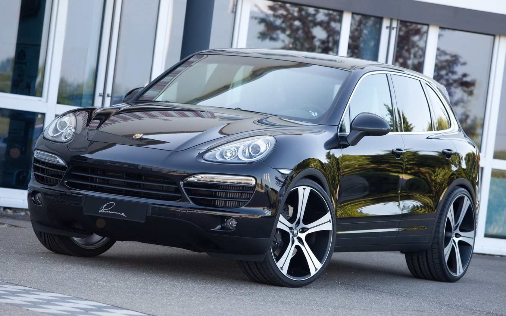 Тюнингованный Порше Кайен