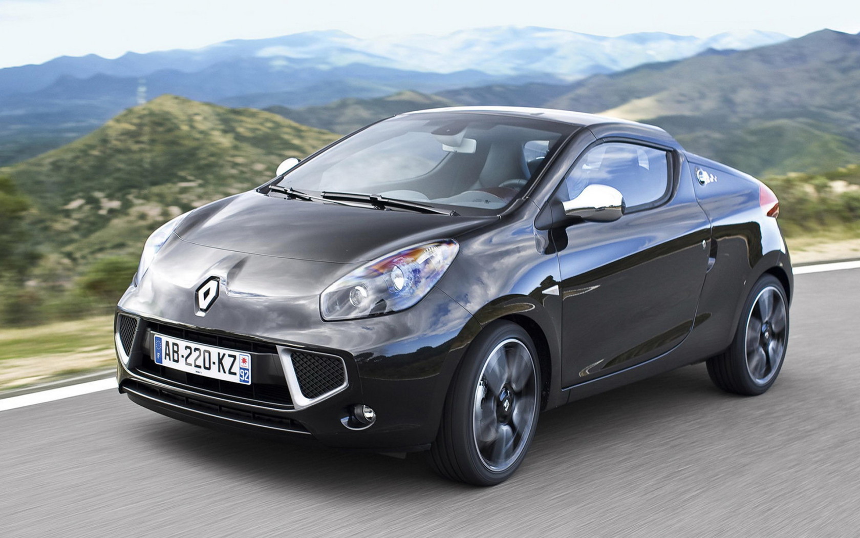 Renault Wind в горах