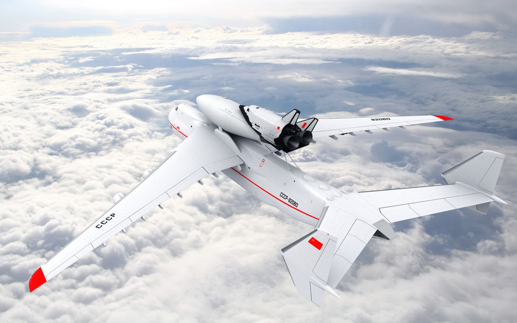 Подъем челнока