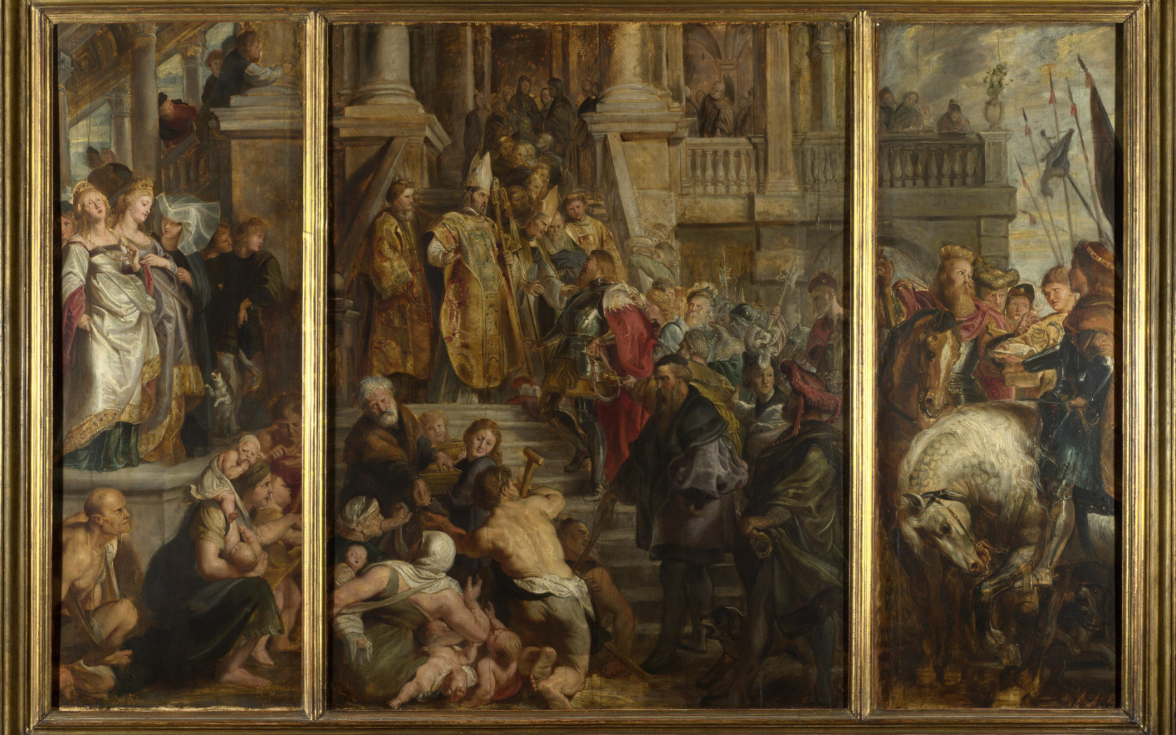 Картина из трех частей