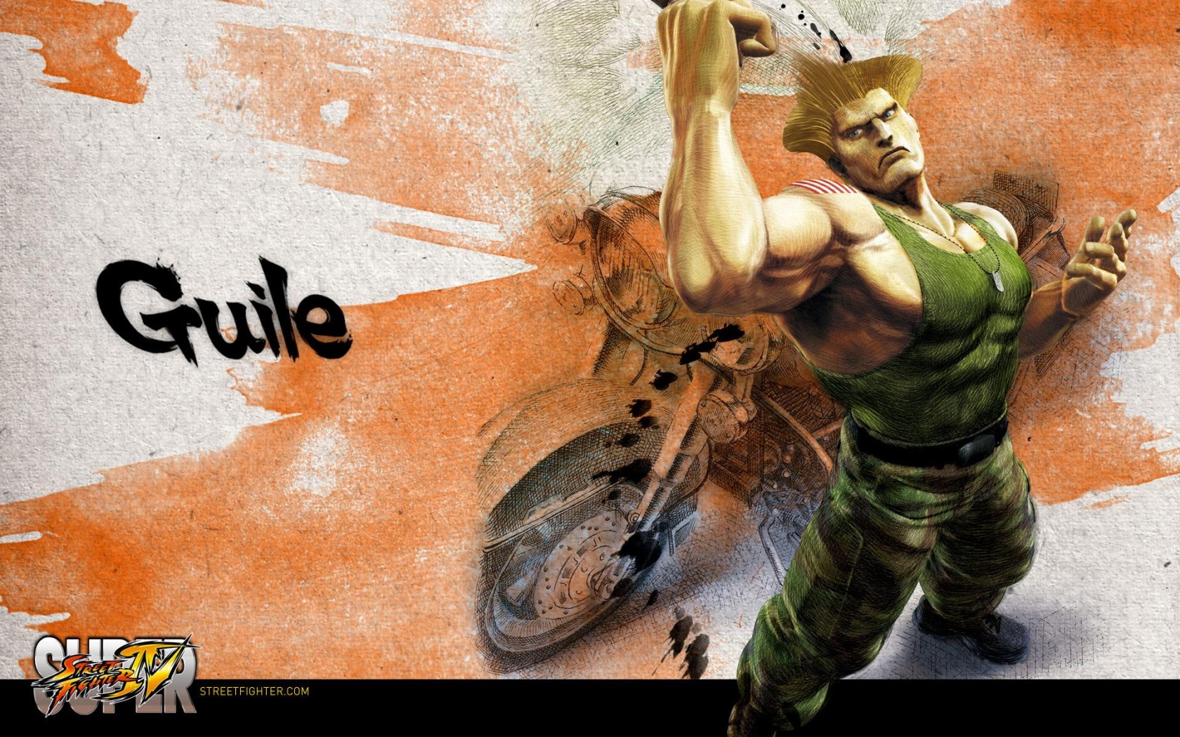 Guile Street Fighter 4 файтинг