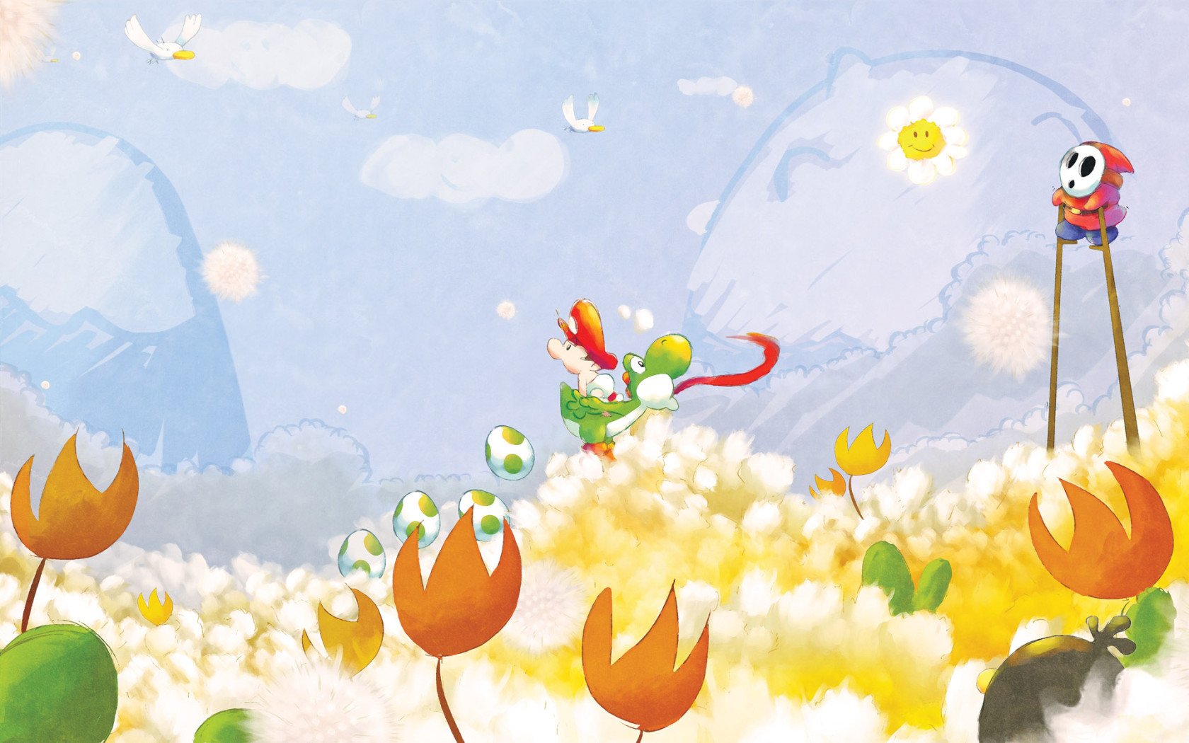 арт к игре Mario