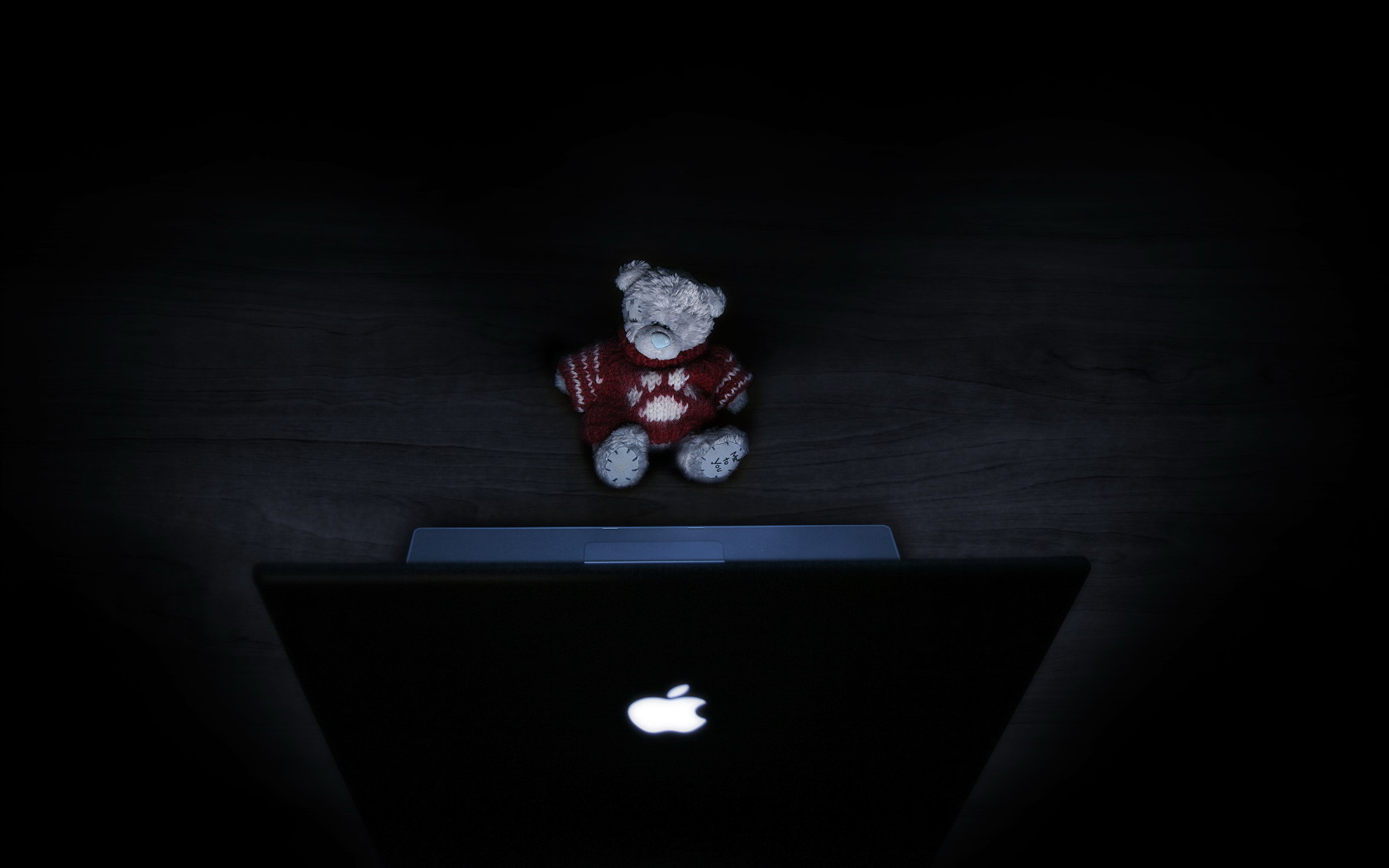 Мишка и ноутбук