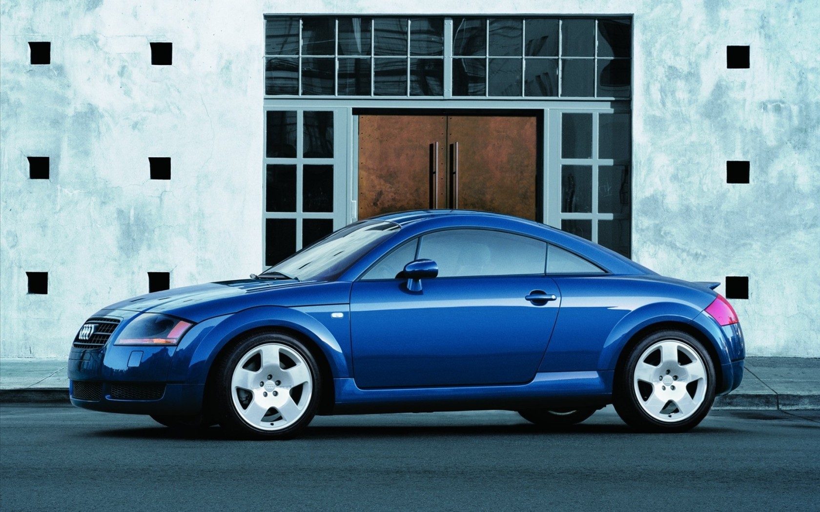 Audi tt, blue